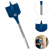 BROCA CHATA PARA MADEIRA EXPERT SELF CUT SPEED 40 X 152MM - 2608900330 BOSCH BROCA CHATA PARA MADEIRA EXPERT SELF CUT SPEED 40 X 152MM - 2608900330 BOSCH