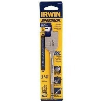 Broca Chata Para Madeira Irwin 6 X 1 1/8 - 28.5mm Iw14010 Broca Chata Para Madeira Irwin 6 X 1 1/8 - 28.5mm Iw14010