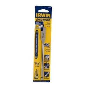 Broca Chata Para Madeira Irwin 6 X 9/16 - 14.2mm Iw14002