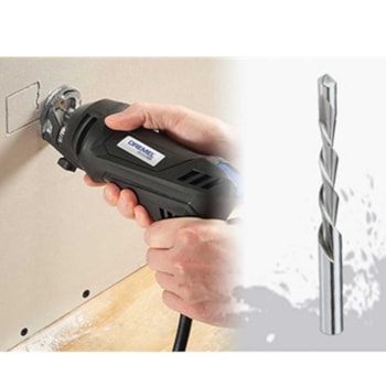 Broca de Corte para Gesso Dremel 1/4" 6.4mm - 2615AD564A000 Broca de Corte para Gesso Dremel 1/4" 6.4mm - 2615AD564A000