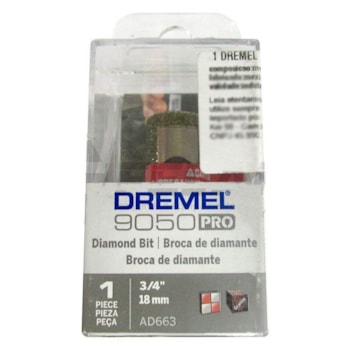 BROCA DIAMANTADA AD663 3/4" DREMEL