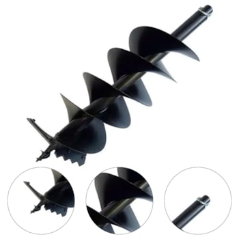 BROCA DUPLO ESPIRAL PARA PERFURADOR DE SOLO 150 X 800MM TEAD150DR - TOYAMA BROCA DUPLO ESPIRAL PARA PERFURADOR DE SOLO 150 X 800MM TEAD150DR - TOYAMA