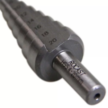 BROCA ESCALONADA HSS P/ METAL 4 A 20 MM - 170,0002 ROCAST BROCA ESCALONADA HSS P/ METAL 4 A 20 MM - 170,0002 ROCAST