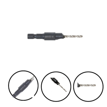 BROCA ESCAREADORA N.10 - 1/8" - 366,0003 ROCAST BROCA ESCAREADORA N.10 - 1/8" - 366,0003 ROCAST