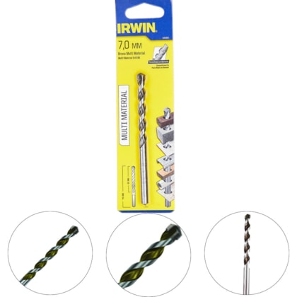 BROCA MULTI-MATERIAL 7 X 110MM - IW46861 IRWIN BROCA MULTI-MATERIAL 7 X 110MM - IW46861 IRWIN
