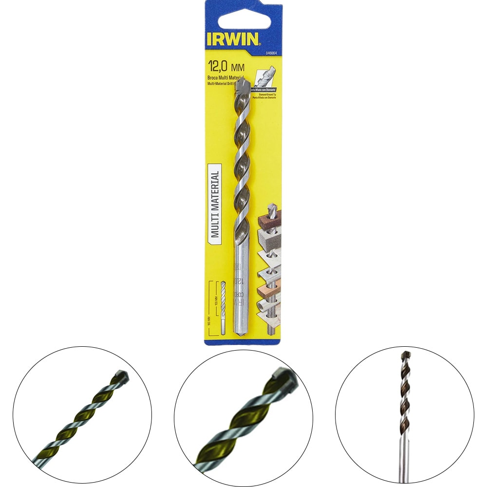 BROCA MULTI-MATERIAL DE 12X160MM - IW46864 IRWIN - HBR Flex