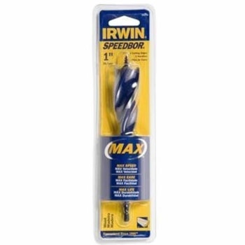Broca Para Madeira 25,4mm Irwin Speedbor Max Wood 6 X 1 - Iw14332 Broca Para Madeira 25,4mm Irwin Speedbor Max Wood 6 X 1 - Iw14332