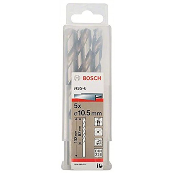 BROCA PARA METAL HSS-G 10,5MM - 2608595078 BOSCH