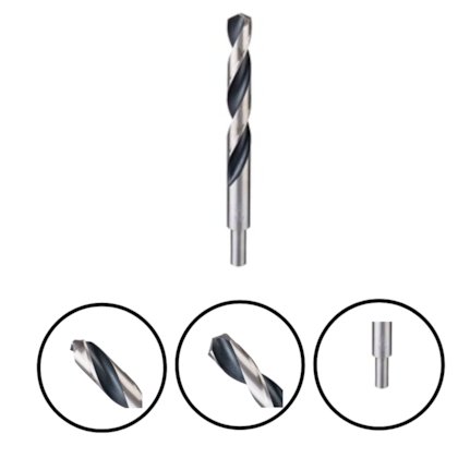BROCA PARA METAL HSS POINTTEQ 16,5MM HASTE REDUZIDA - 2608577311 BOSCH BROCA PARA METAL HSS POINTTEQ 16,5MM HASTE REDUZIDA - 2608577311 BOSCH