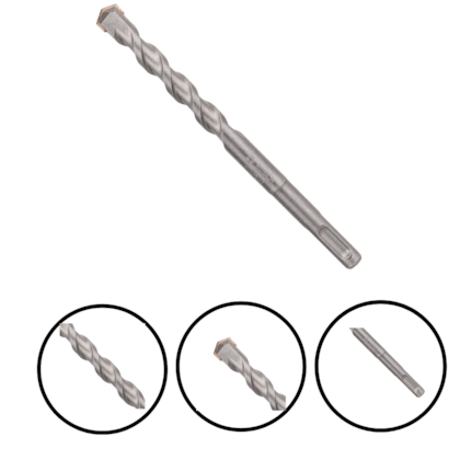 BROCA SDS PLUS-1 PARA CONCRETO 12 x 160MM - 2608680277 BOSCH BROCA SDS PLUS-1 PARA CONCRETO 12 x 160MM - 2608680277 BOSCH