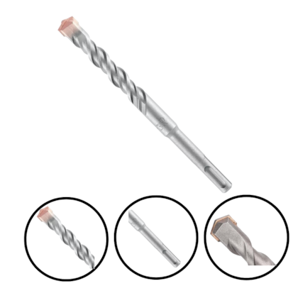 BROCA SDS PLUS 10MM X 160MM - 7102255 MTX BROCA SDS PLUS 10MM X 160MM - 7102255 MTX