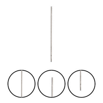BROCA SDS PLUS-5X PARA CONCRETO 12X400X460MM - 2608833812 BOSCH