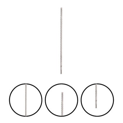 BROCA SDS PLUS-5X PARA CONCRETO 12X400X460MM - 2608833812 BOSCH