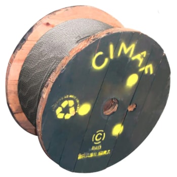 CABO AÇO CA 3/16 4,80 6X7 AFA RD G 500 m RV - CIMAF CABO AÇO CA 3/16 4,80 6X7 AFA RD G 500 m RV - CIMAF