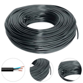 CABO FLEXÍVEL PP MULTINAX PRETO 3 X 1,5MM² 1 KVA - 1530404401 COBRECOM CABO FLEXÍVEL PP MULTINAX PRETO 3 X 1,5MM² 1 KVA - 1530404401 COBRECOM