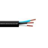 CABO FLEXÍVEL PP MULTINAX PRETO 3 X 1,5MM² 1 KVA - 1530404401 COBRECOM CABO FLEXÍVEL PP MULTINAX PRETO 3 X 1,5MM² 1 KVA - 1530404401 COBRECOM