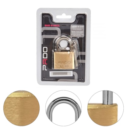 CADEADO 40MM LATAO LT-40 - PADO 51001163
