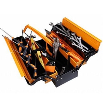 Caixa De Ferramentas Com 44 Peças - 44952/044 Tramontina Caixa De Ferramentas Com 44 Peças - 44952/044 Tramontina