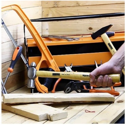 Caixa De Ferramentas Com 44 Peças - 44952/044 Tramontina Caixa De Ferramentas Com 44 Peças - 44952/044 Tramontina