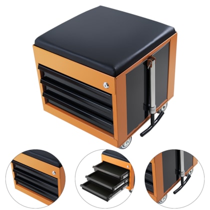 CAIXA DE FERRAMENTAS COMFORT C/ 3 GAVETAS E RODINHAS CARGOBOX - 44952700 TRAMONTINA PRO CAIXA DE FERRAMENTAS COMFORT C/ 3 GAVETAS E RODINHAS CARGOBOX - 44952700 TRAMONTINA PRO
