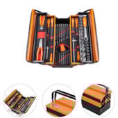 CAIXA DE FERRAMENTAS SANFONADA COM 5 GAVETAS COM 57 PCS - TRAMONTINA PRO CAIXA DE FERRAMENTAS SANFONADA COM 5 GAVETAS COM 57 PCS - TRAMONTINA PRO