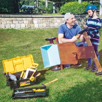 CAIXA PLÁSTICA DE FERRAMENTAS 13" COM BANDEJA REMOVÍVEL E TRAVA METÁLICA - 43803013 TRAMONTINA CAIXA PLÁSTICA DE FERRAMENTAS 13" COM BANDEJA REMOVÍVEL E TRAVA METÁLICA - 43803013 TRAMONTINA