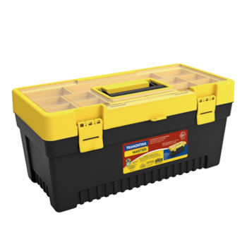 CAIXA PLÁSTICA P/ FERRAMENTAS 20" C/ TAMPA ORGANIZADORA - 43802020 TRAMONTINA CAIXA PLÁSTICA P/ FERRAMENTAS 20" C/ TAMPA ORGANIZADORA - 43802020 TRAMONTINA