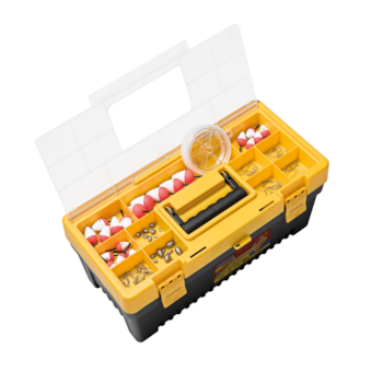 CAIXA PLÁSTICA P/ FERRAMENTAS 20" C/ TAMPA ORGANIZADORA - 43802020 TRAMONTINA CAIXA PLÁSTICA P/ FERRAMENTAS 20" C/ TAMPA ORGANIZADORA - 43802020 TRAMONTINA