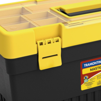CAIXA PLÁSTICA P/ FERRAMENTAS 20" C/ TAMPA ORGANIZADORA - 43802020 TRAMONTINA CAIXA PLÁSTICA P/ FERRAMENTAS 20" C/ TAMPA ORGANIZADORA - 43802020 TRAMONTINA