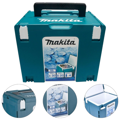 CAIXA TÉRMICA MODULAR 18 LITROS - 198253-4 MAKITA CAIXA TÉRMICA MODULAR 18 LITROS - 198253-4 MAKITA