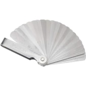 CALIBRADOR DE FOLGAS DE VELAS PASSA: 0.004" A 0.69MM COM 22 LAMINAS - STANLEY