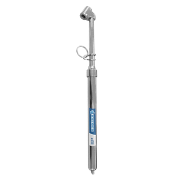 CALIBRADOR DE PRESSAO DE PNEUS BOCAL DUPLO 0-160PSI NIQUELADO COM MEDIDOR - BREMEN