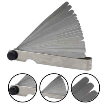 CALIBRE DE FOLGA 0,05-1,00 MM C/ 20 LAM - 113,0002 ZAAS CALIBRE DE FOLGA 0,05-1,00 MM C/ 20 LAM - 113,0002 ZAAS