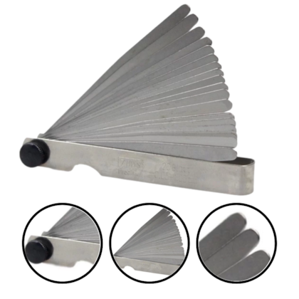 CALIBRE DE FOLGA 0,05-1,00 MM C/ 20 LAM - 113,0002 ZAAS CALIBRE DE FOLGA 0,05-1,00 MM C/ 20 LAM - 113,0002 ZAAS