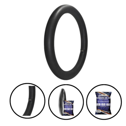 CÂMARA AR ARO 18 TRASEIRA 410-1 *TR4 VJ-18 - 010561 VULCANBOR CÂMARA AR ARO 18 TRASEIRA 410-1 *TR4 VJ-18 - 010561 VULCANBOR