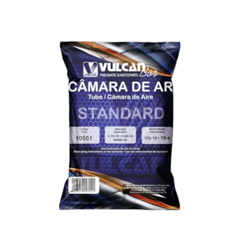 CÂMARA AR ARO 18 TRASEIRA 410-1 *TR4 VJ-18 - 010561 VULCANBOR CÂMARA AR ARO 18 TRASEIRA 410-1 *TR4 VJ-18 - 010561 VULCANBOR