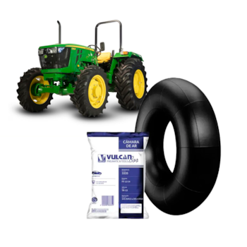 CAMARA DE AR ARO 25" 17.5-25 VALVULA TR1175C PARA TRATOR AGRICOLA - VULCANBOR
