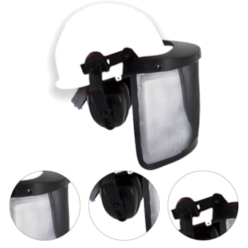 CAPACETE BRANCO ACOPLAMENTO TELADO E ABAFADOR 801 - 003191 LEDAN CAPACETE BRANCO ACOPLAMENTO TELADO E ABAFADOR 801 - 003191 LEDAN