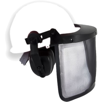 CAPACETE BRANCO ACOPLAMENTO TELADO E ABAFADOR 801 - 003191 LEDAN CAPACETE BRANCO ACOPLAMENTO TELADO E ABAFADOR 801 - 003191 LEDAN