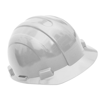 CAPACETE EM POLIETILENO BRANCO CLASSE B MAX CA 25882 - 700.01567 PLASTCOR