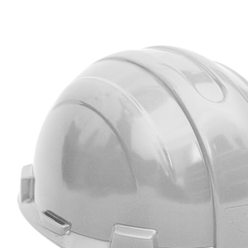 CAPACETE EM POLIETILENO BRANCO CLASSE B MAX CA 25882 - 700.01567 PLASTCOR