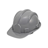 CAPACETE PLÁSTICO CINZA COM SELO INMETRO CA 31469 - 700.00468 PLASTCOR CAPACETE PLÁSTICO CINZA COM SELO INMETRO CA 31469 - 700.00468 PLASTCOR
