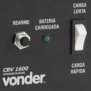 CARREGADOR DE BATERIA CBV1600 - 6847160220  VONDER CARREGADOR DE BATERIA CBV1600 - 6847160220  VONDER