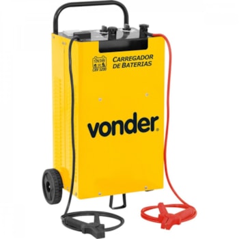 CARREGADOR DE BATERIA COM AUXILIAR DE PARTIDA - CBV5200 VONDER CARREGADOR DE BATERIA COM AUXILIAR DE PARTIDA - CBV5200 VONDER