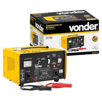 CARREGADOR DE BATERIAS 127v 90A CBV 950 - 6847950127 VONDER CARREGADOR DE BATERIAS 127v 90A CBV 950 - 6847950127 VONDER