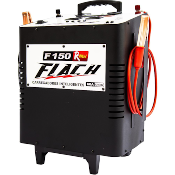 CARREGADOR INTELIGENTE DE BATERIA 60V/24V TENSAO DE SAIDA 60AH COM PAINEL DIGITAL E AUXILIADOR DE PARTIDA 60AH - F LACH