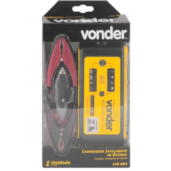 CARREGADOR INTELIGENTE DE BATERIA - CIB084 VONDER CARREGADOR INTELIGENTE DE BATERIA - CIB084 VONDER