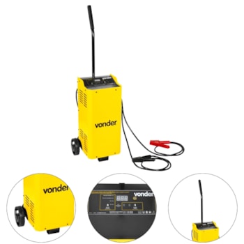 CARREGADOR INTELIGENTE DE BATERIA CIB800 127/22 - 6847800000 VONDER CARREGADOR INTELIGENTE DE BATERIA CIB800 127/22 - 6847800000 VONDER