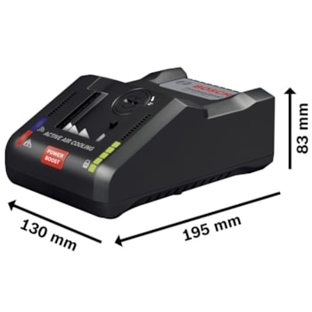 CARREGADOR SUPER RAPIDO GAL 18V160 C - BOSCH CARREGADOR SUPER RAPIDO GAL 18V160 C - BOSCH