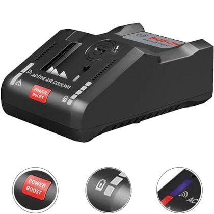 CARREGADOR SUPER RAPIDO GAL 18V160 C - BOSCH CARREGADOR SUPER RAPIDO GAL 18V160 C - BOSCH